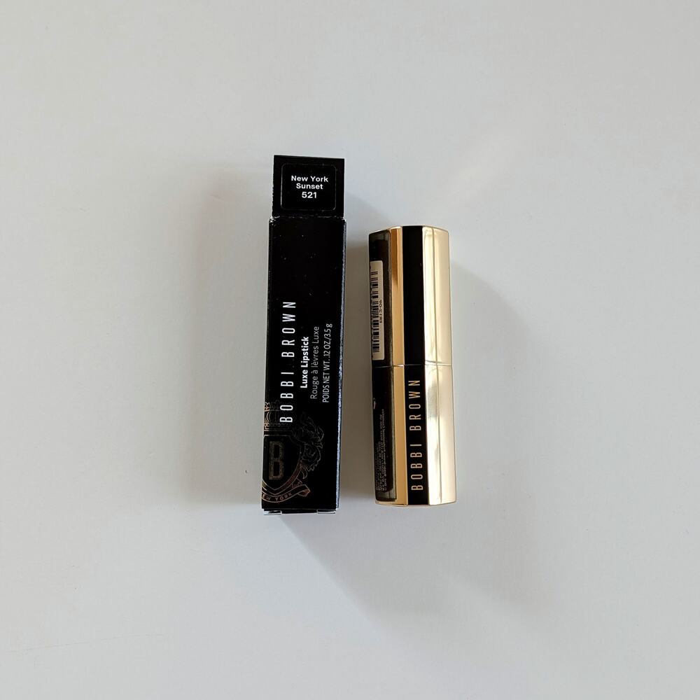 Bobbi Brown Luxe Lipstick New York Sunset 521 0.12 oz (full size)